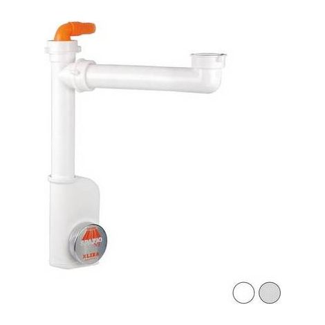 SIFONE SALVA SPAZIO 1 NT EVOLUTION PER LAVELLI Misura: 1"1/2 D. 40 mm Grigio