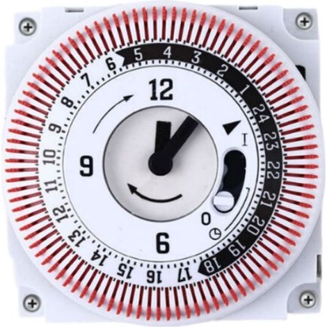 Mechanischer 250-V-Timer, Zeitzähler, 15-Minuten-/24-Stunden-Erinnerung, Küchen-Countdown-Timer, Energiesparregler, Industrie-Zeitschalter (1/4)