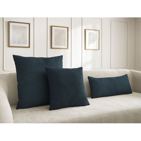 BOBOCHIC - Coussin biface STOCKHOLM 30x70 Bleu (1/3)