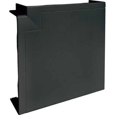 Angle plat queraz enclipsage direct pour GBD50161 RAL 9011 noir HAGER GBD5016159011