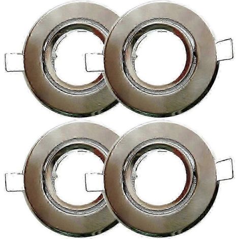 Kit di 4 scatole da incasso faretti MR11 GU4, per il taglio di fori 50/60 mm, lampadine non incluse (1/5)