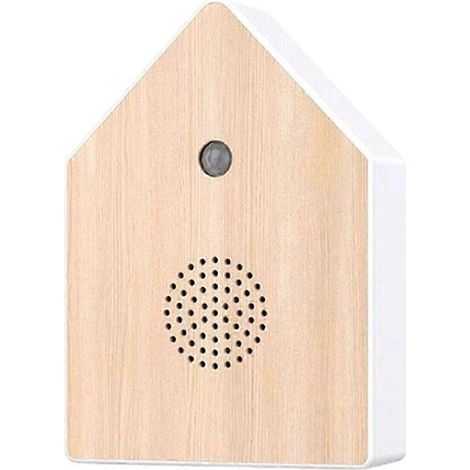 Holz-Vogelgeräuschbox, simuliertes Vogelgezwitscher für Zuhause, Zimmer, Schlafzimmer, Büro, Kamin, Garten, Balkon XY2 (1/5)
