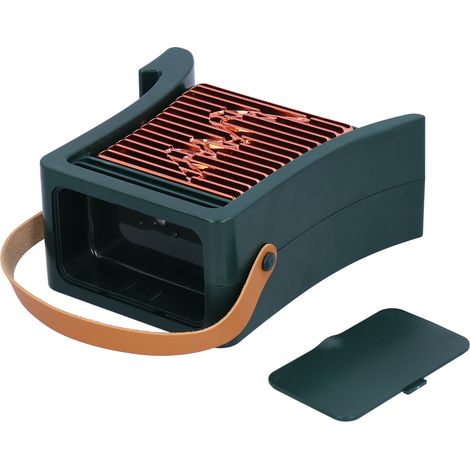 Tragbarer LED-Luftbefeuchter-Ventilator mit USB-Ladefunktion für Wohn- und Esszimmer (Grün) (1/5)