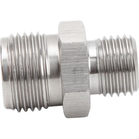 Raccord de rampe d'injection M14x1,5 en acier inoxydable, connecteur de tuyau d'essence, adaptateur de rampe de pompe à carburant pour Sierra 2500 3500 (1/5)