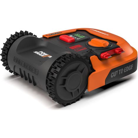 Worx Landroid M500 robot cortacésped negro y naranja (1/4)
