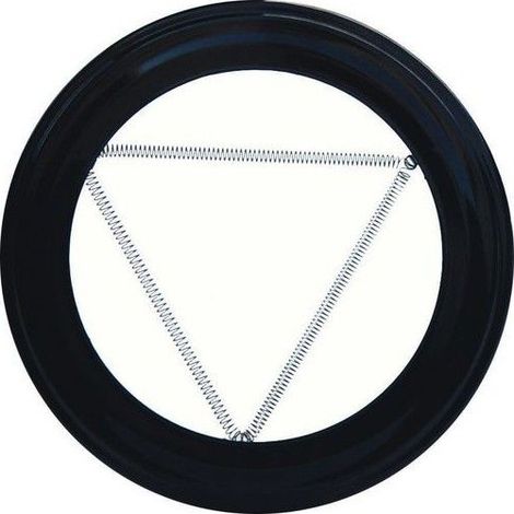 Schwarze Verkleidung Plafon für Herd 120 mm.