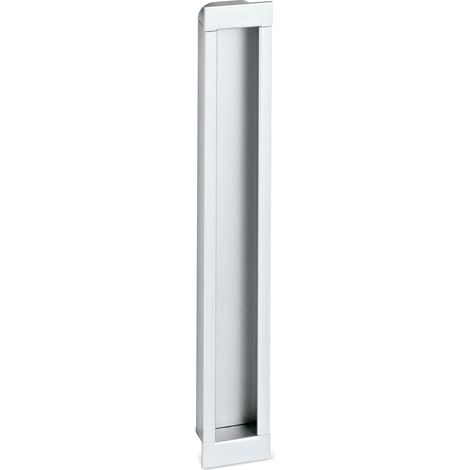Tirador Embutido 192 mm Modelo Iris-2 Blanco Mate