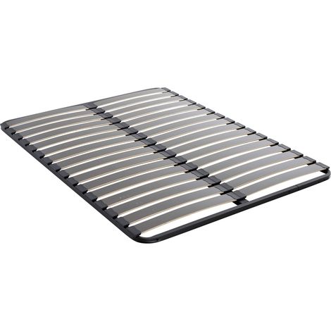 Cadre à lattes resserrées compatible matelas ressorts - SOMEO 140x190 (1/5)