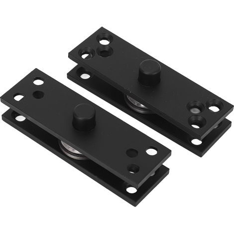 Paumelle cachée en acier inoxydable, pivot de porte coaxial haut/bas 360°, charge 220LBS (1/5)