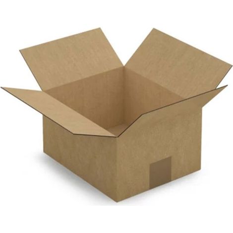 Carton d'emballage 23 x 19 x 12 cm - Simple cannelure (1/3)