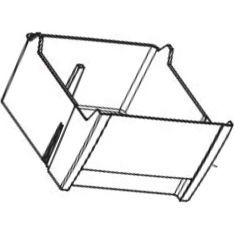 Ersatzteil - Oberste/Zwischenschublade 341X327X209 mm -  - BEKO