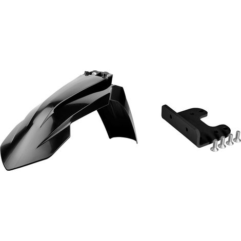 Adaptador de guardabarros delantero Polisport Sx Sxf Exc Excf 07 12 08 13 Negro