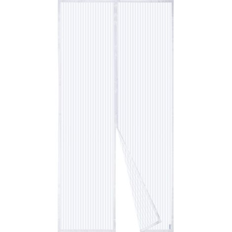 120220cm, moustiquaire fixe, porte moustiquaire magnétique, rideau en maille pour garder l'air frais à l'intérieur