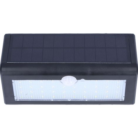 Lampe Murale Solaire, 38LEDs lumières solaires extérieures lumière de Jardin lumières solaires étanches extérieures durables pour Jardin pour fête pour Patio pour Garage (1/5)