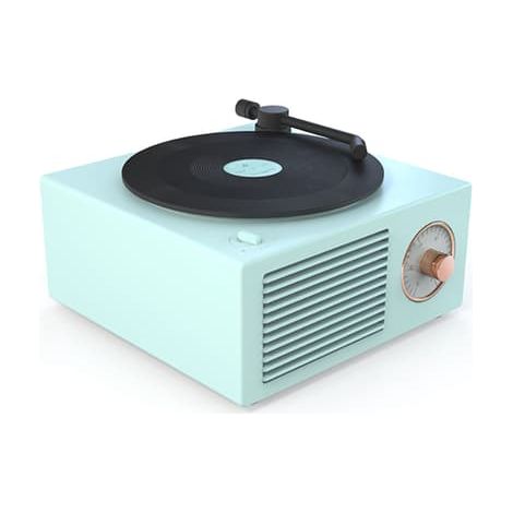 Enceinte Bluetooth rétro platine vinyle Bluetooth mini enceinte musicale sans fil (1/5)