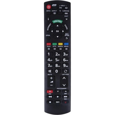 Télécommande Panasonic N2QAYB000487 EUR76280 pour modèles LCD/LED/HDTV (1/4)