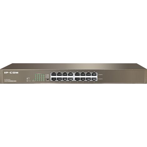 Switch di Rete IP-COM G1016G a 16 Porte Gigabit Ethernet (10/100/1000 Mbps) con Funzionalit� di Commutazione ad Alte Prestazioni (1/3)