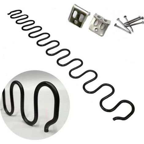 Ressorts de rechange pour canapé 2 pièces de 50cm fils de diamètre Kit-RAPANDA (1/5)