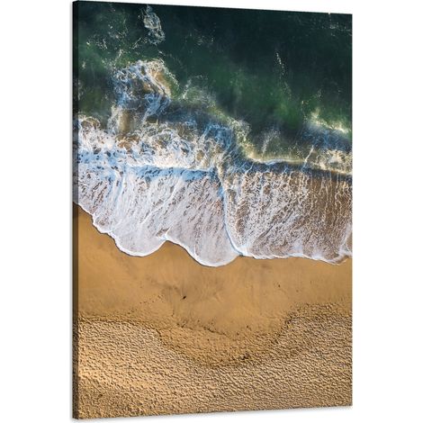 Stampa su tela Natura Onda riva 60x90 cm