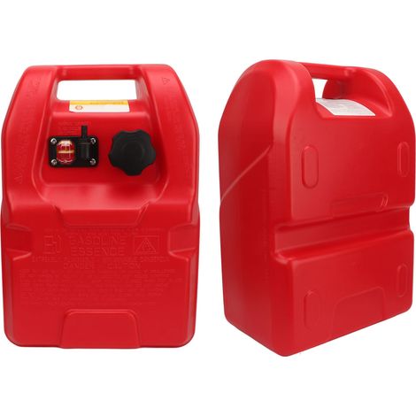 Bidon d'essence 12 L en PEHD pour camping-car, voiture, SUV, tondeuse à gazon hors-bord, réservoir de carburant de secours pour camping-car, voiture, SUV et autres véhicules. (1/5)