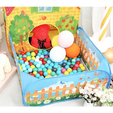 Kinderzelt, Spielhaus für drinnen und draußen, Prinzessinnenhaus für Babys mit Garten (1/5)
