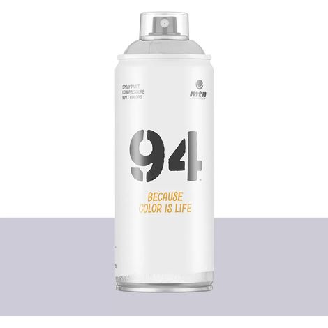 Bombe de peinture aérosol MTN 94 Gris perle (RV-7040) 0,4 L (1/3)
