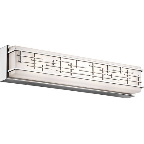 Elstead Zolon - Grande Applique Murale LED Salle de Bains Chrome IP44 (1/5)