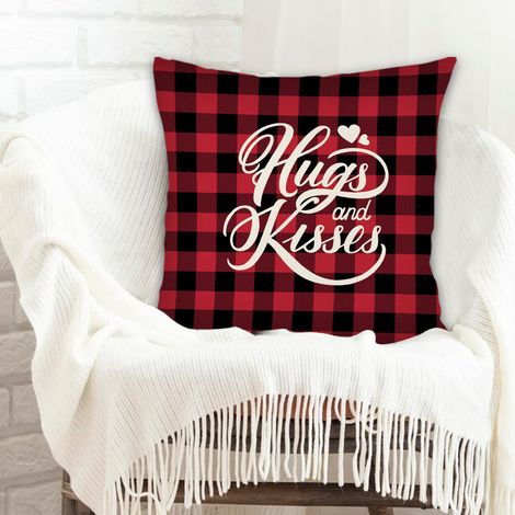 Housse de coussin décorative salon inaltérable pour décoration de maison et de chambre la saint-valentin