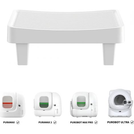Petkit – Marche sur pieds pour litière automatique – Anti-dérapante avec grille récupératrice – Dimensions 33.5 x 11.5 x 20 cm – Pour chats (1/5)