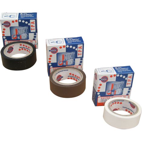 Eurocel NASTRO TELATO mm. 19x2,7 mt. col. Nero 16.00 rotoli