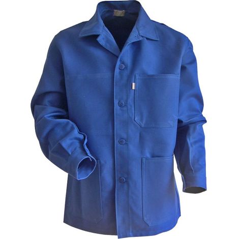 [200241 - 3-LMA] Veste de travail homme LMA PLANTOIR 100% coton taille 3 bleu bugatti