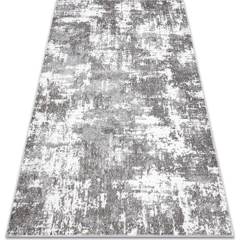 Teppich MATEO 8038/644 Modern vintage - Strukturell grau grey 80x150 cm
