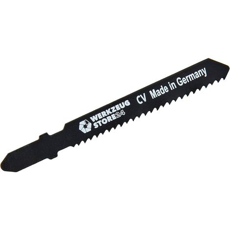WS24 20x lame de scie sauteuse CV fraisée/avec avoyage GL 75 VL 50 mm droite - WS24-100023
