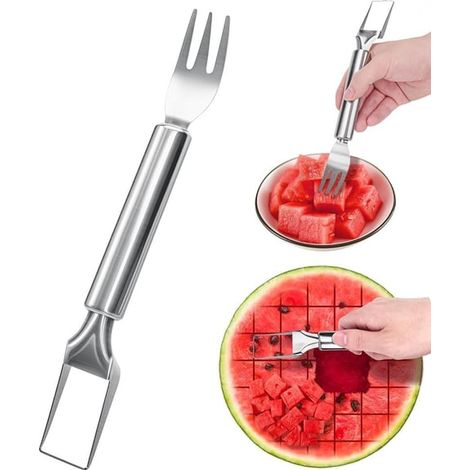 Coupe-pastèque, fourchette à fruits, outils de cuisine-Coupe-pastèque, fourchette à fruits, outils de cuisine (1/5)