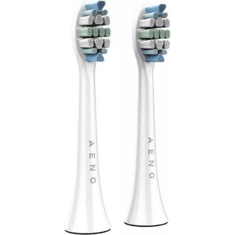 Tete De Brosse A Dents Sonique - Compatible ADB0003 ADB0005 ADB0004 ADB0006 - Blanc - Lot De 2