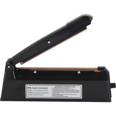 Machine à sceller 200mm – Scelleuse thermique professionnelle pour sacs plastique, aluminium, kraft (1/5)