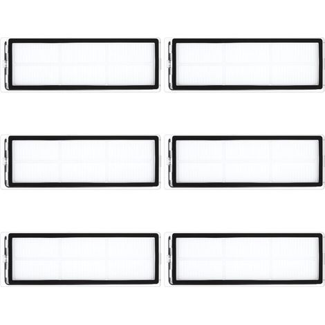 Lot de 6 filtres HEPA de rechange pour Xiaomi X20+/X10+/H40/S40C, pour Dreame L10s Ultra/L10 Ultra/L10 Prime/L10s PRO Gen 2/S10/S10 PRO/S20/S20 PRO/D10 Plus Gen2/D20 Pro Plus aspirateur accessoires (1/5)
