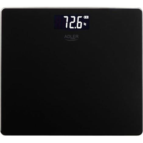 Adler AD 8194 - Báscula de baño (180 kg, 100 g), color negro