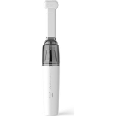 Aspirateur de voiture compact, rechargeable par USB, collecteur de poussière, nettoyeur de poussière domestique stationnaire, aspirateur portatif sans fil (1/2)