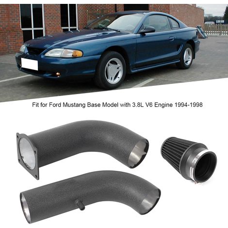 Modifikation für Ford Mustang 3.8L V6 (1994-1998): Ansaugkit + Luftfilter (überdimensioniert) (zusätzliches Gewicht) (1/5)