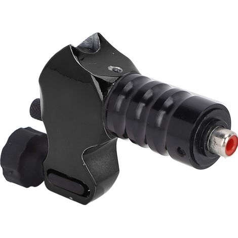 Machine à tatouer légère à moteur, en alliage d'aluminium, pour liner et shader, interface RCA (sans câble clip), noire (1/5)