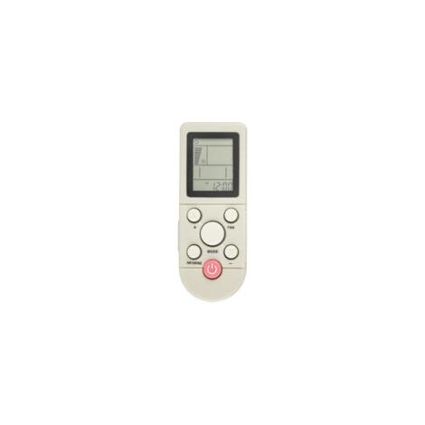 Mando a distancia universal para aire acondicionado AUX YKRf 001 ABS para YKRf 09R/010 f 06 YKr f 016E, 11.34.22cm - Crezuo