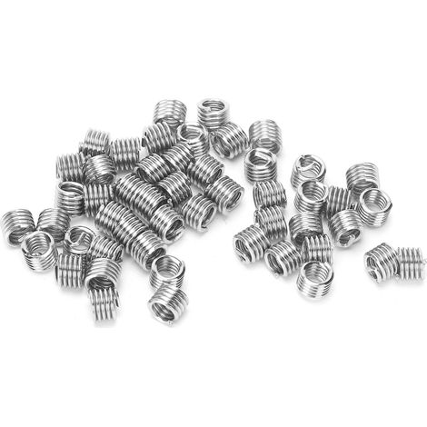 50 inserts filetés US 10-24x1.5D, douilles de réparation filetées, outil de protection pour vis, lot de 50 pièces (1/5)