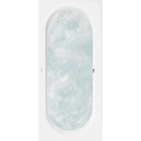 V&B Badewanne O.novo 1800x800x525mm re-eckig m. System AP TP1 Weiß Alpin (1/2)