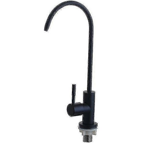 Robinet d'eau potable brossé pour purificateur d'eau par osmose inverse 1/4 (1/5)