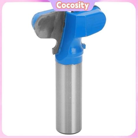 Tiroir Pull Router Bit Tungsten Steel Alloy Ptfe Revêtir le Travail du Bois pour les Rainures en Bois (1/4)