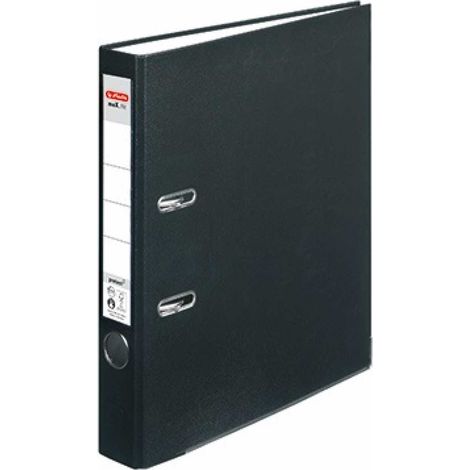 Ordner maX.file protect 50mm DIN A4 Material der Kaschierung außen: Polypropylen Material der Kaschierung innen: Papier schwarz (1/5)
