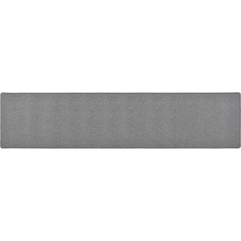 Teppichläufer Dunkelgrau 50x250 cm