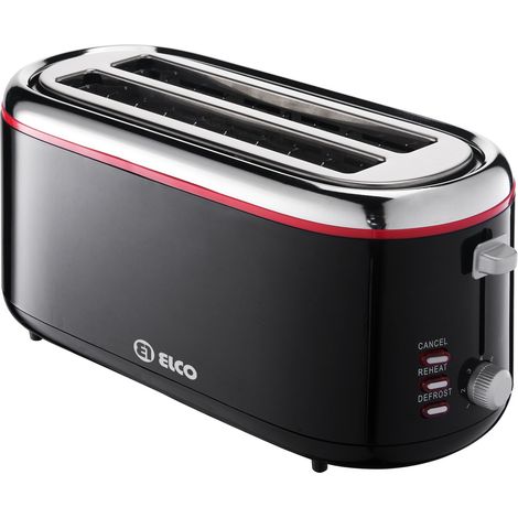 Tostador Doble Ranura Negro Pt-1080-2 ELCO