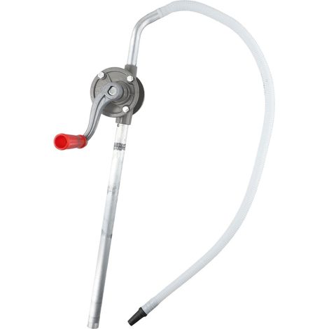 Lntyq – Pompe manuelle à manivelle en aluminium – Débit 15 l/min – Longueur de tube réglable pour barils et réservoirs – Extraction de diesel et huiles (1/5)